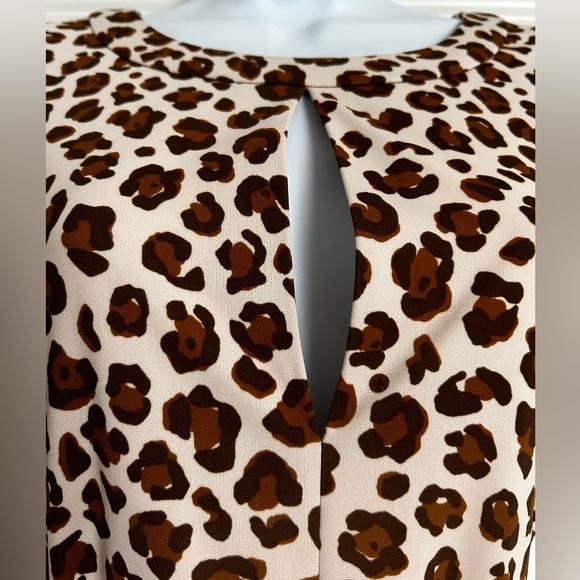 *FINAL PRICE* TORY BURCH Animal Print Gladys Dress Size Medium - Picture 5 of 9